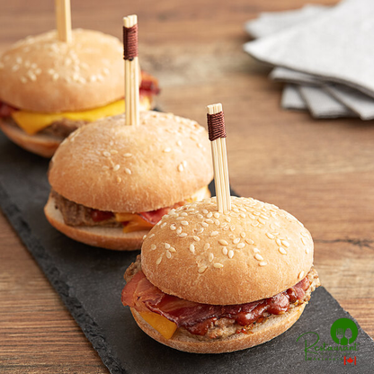 3 1/2" Triple / Trident Bamboo Skewer By Prime - 1,000/Case
