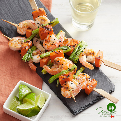 Compostable 9 7/8" Bamboo Paddle Food Pick / Skewer By Prime - 1,000/Case | Canada