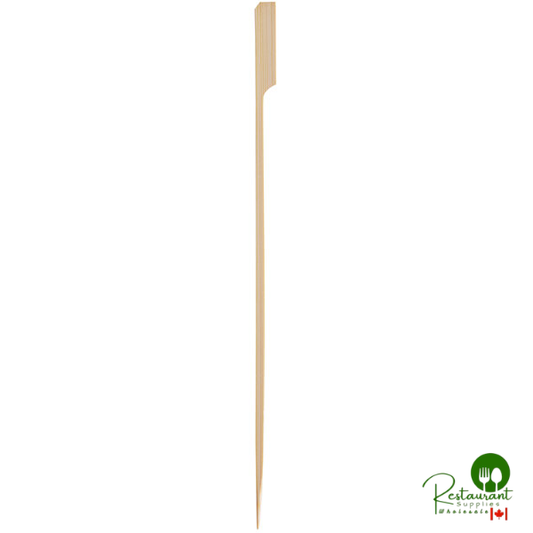 Compostable 9 7/8" Bamboo Paddle Food Pick / Skewer By Prime - 1,000/Case