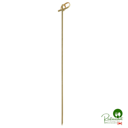 Compostable 7" Bamboo Knot Food Pick / Skewer By Prime - 1,000/Case
