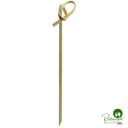 Royal Paper R803CASE 4" Eco-Friendly Knot Bamboo Food Pick - 1,000/Case