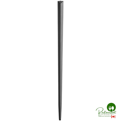Royal Paper RP149-4BK 4" Black Plastic Prism Food Pick - 2,500/Case