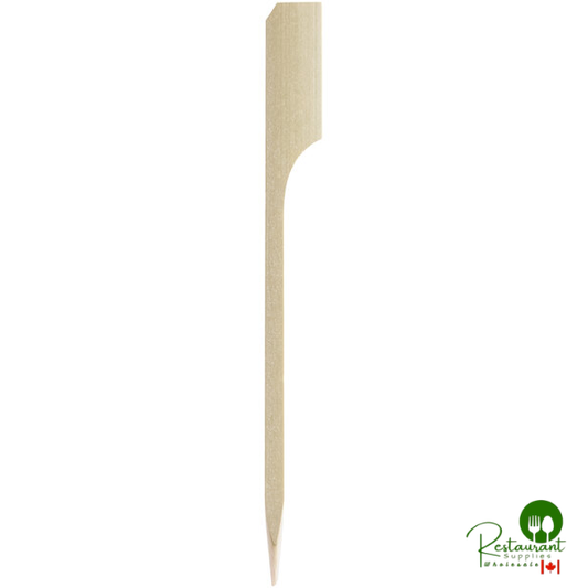 Royal Paper R801 3 1/2" Eco-Friendly Bamboo Paddle Pick - 1,000/Case