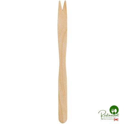 Royal Paper 5 1/2" Wooden Paddle Food Pick / Fork - 10,000/Case