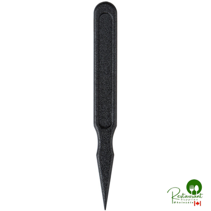 Royal Paper 2 3/4" Black Well Done Steak Marker - 5,000/Case