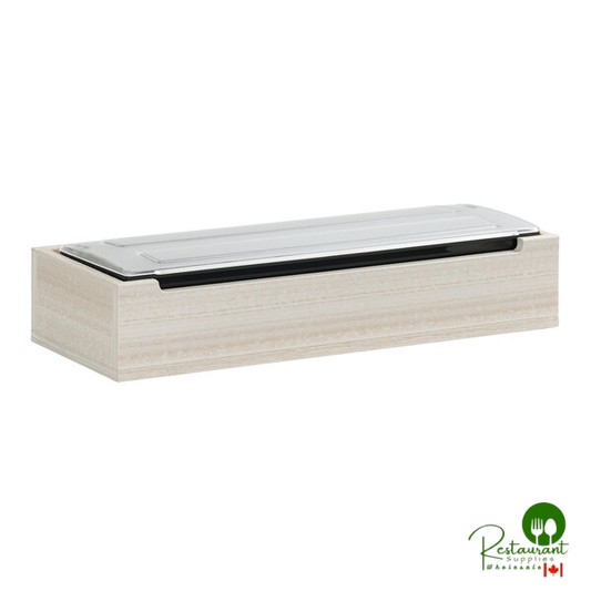 Cal-Mil Vista 20 3/4" x 7 1/2" 6-Section Coastal HDPE Condiment Bar