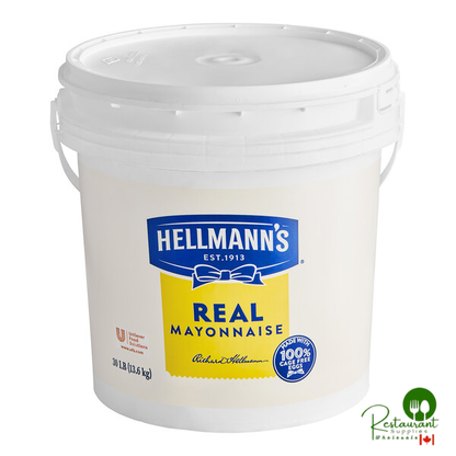 Hellmann's 30 lb. Real Mayonnaise Pail