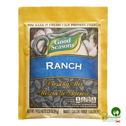 Good Seasons Ranch Dressing Mix 3.35 oz. - 20/Case