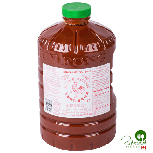 Huy Fong 8.5 lb. Sriracha Hot Chili Sauce - 3/Case