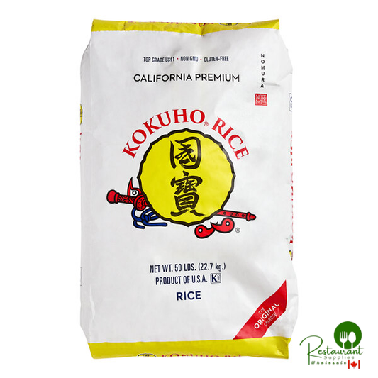 Kokuho Yellow Medium Grain White Rice 50 lb.
