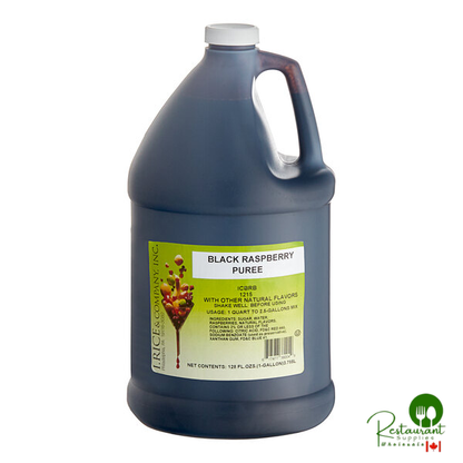 I. Rice Black Raspberry Hard Serve Ice Cream Puree 1 Gallon