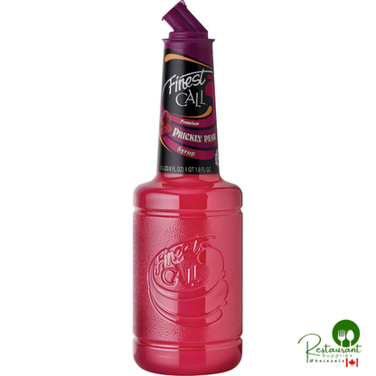 Finest Call 1 Liter Premium Prickly Pear Syrup - 12/Case
