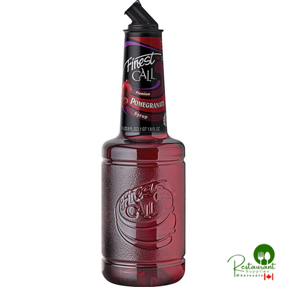 Finest Call 1 Liter Premium Pomegranate Syrup - 12/Case