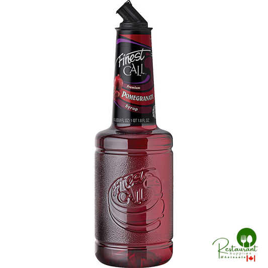 Finest Call 1 Liter Premium Pomegranate Syrup - 12/Case