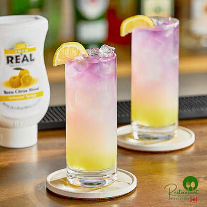 Real Yuzu Puree Infused Syrup 16.9 fl. oz. - 6/Case