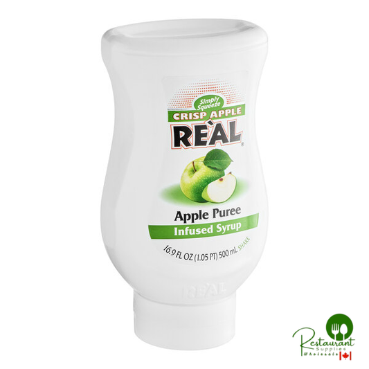 Real Apple Puree Infused Syrup 16.9 fl. oz. - 6/Case