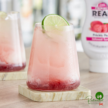 Real Prickly Pear Puree Infused Syrup 16.9 fl. oz. - 6/Case