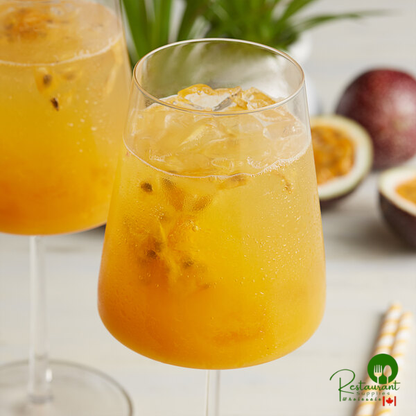 Les Vergers Boiron 100% Passion Fruit Real Fruit Puree 1 Liter - 6/Case