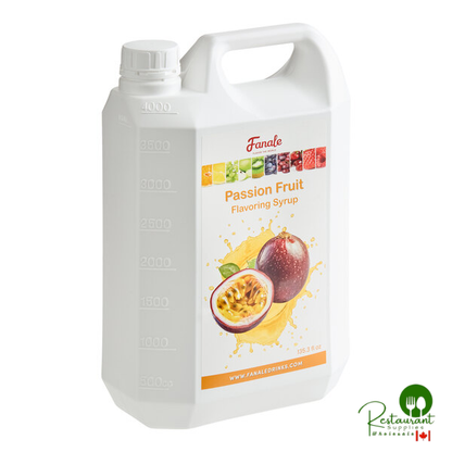 Fanale Passion Fruit Concentrated Syrup 134 fl. oz. - 4/Case