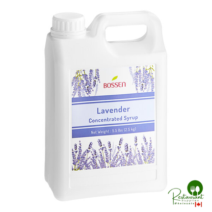 Bossen Lavender Concentrated Syrup 64 fl. oz. - 6/Case
