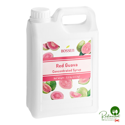 Bossen Red Guava Concentrated Syrup 64 fl. oz. - 6/Case