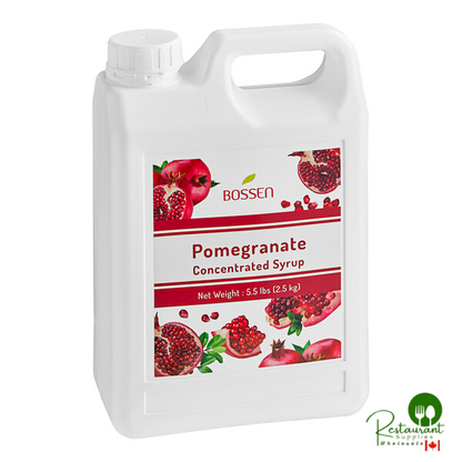 Bossen Pomegranate Concentrated Syrup 64 fl. oz. - 6/Case
