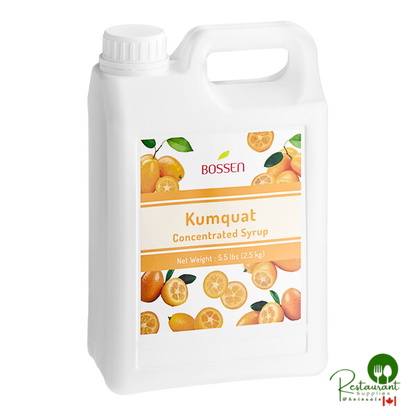 Bossen Kumquat Concentrated Syrup 64 fl. oz. - 6/Case