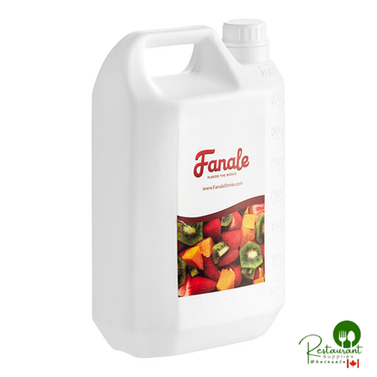 Fanale Peach Concentrated Syrup 134 fl. oz. - 4/Case