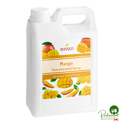 Bossen Mango Concentrated Syrup 64 fl. oz. - 6/Case