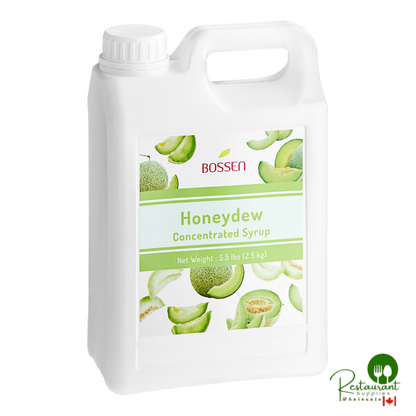 Bossen Honeydew Concentrated Syrup 64 fl. oz. - 6/Case