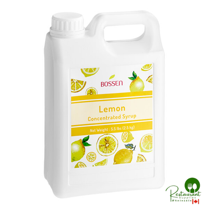 Bossen Lemon Concentrated Syrup 64 fl. oz. - 6/Case