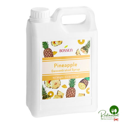 Bossen Pineapple Concentrated Syrup 64 fl. oz. - 6/Case