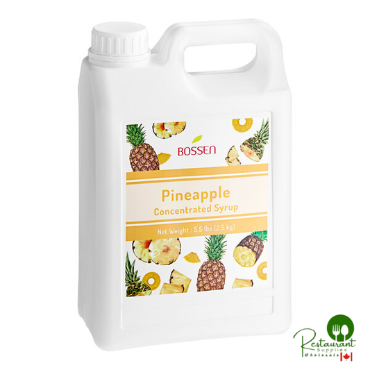 Bossen Pineapple Concentrated Syrup 64 fl. oz. - 6/Case