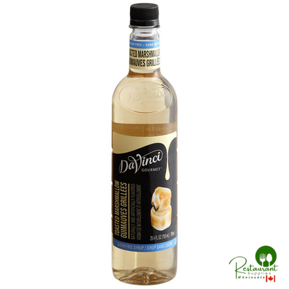DaVinci Gourmet Sugar-Free Toasted Marshmallow Flavoring Syrup 750 mL - 12/Case