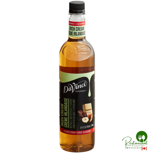 DaVinci Gourmet Classic Irish Cream Flavoring Syrup 750 mL - 12/Case