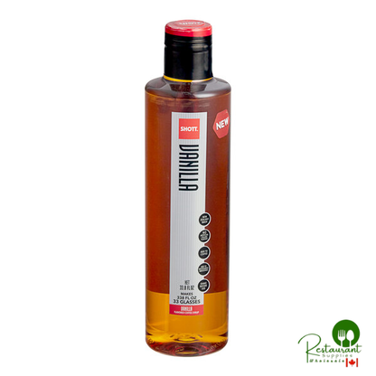 SHOTT Vanilla Concentrated Flavoring Syrup 1 Liter - 6/Case
