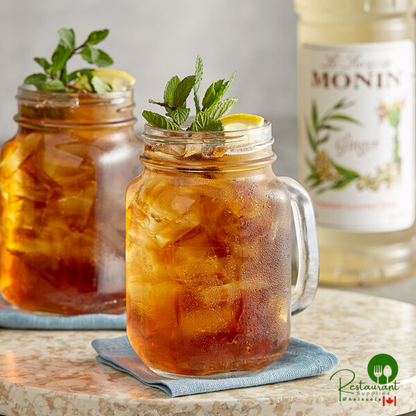 Monin Premium Ginger Flavoring Syrup 1 Liter - 4/Case