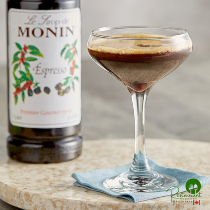 Monin Premium Espresso Flavoring Syrup 1 Liter - 4/Case