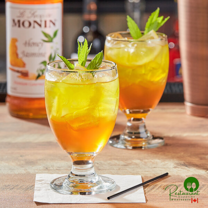 Monin Premium Honey Jasmine Flavoring Syrup 1 Liter - 4/Case