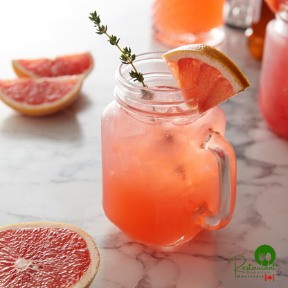 Monin Premium Ruby Red Grapefruit Flavoring Syrup 1 Liter - 4/Case