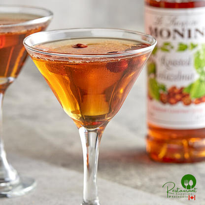 Monin Premium Roasted Hazelnut Flavoring Syrup 1 Liter - 4/Case