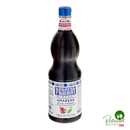Fabbri Amarena Cherry Mixybar Syrup 1 Liter - 6/Case
