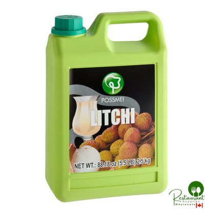 Possmei Lychee Concentrated Syrup 64 fl. oz. - 6/Case