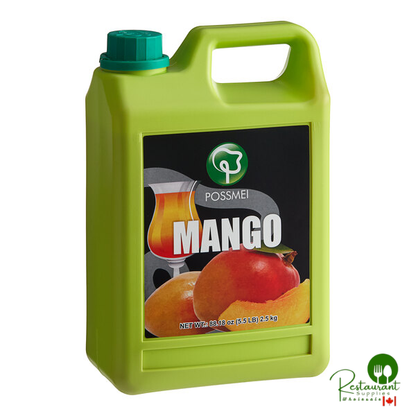 Possmei Mango Concentrated Syrup 64 fl. oz. - 6/Case
