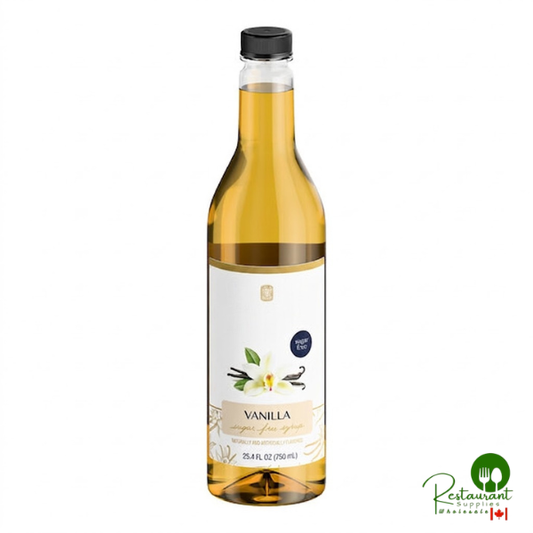 Sugar-Free Vanilla Flavoring Syrup 750 mL By Prime - 6/Case