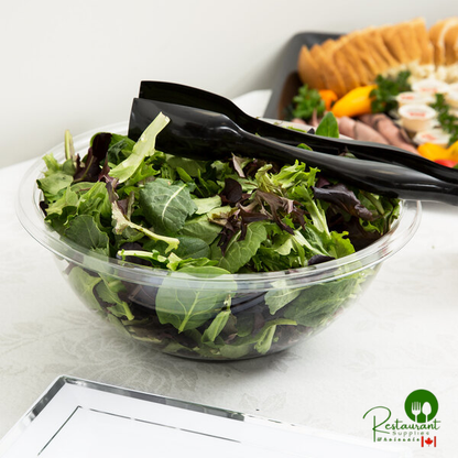 Fineline 5160-CL Super Bowl 160 oz. Clear PET Plastic Bowl - 25/Case