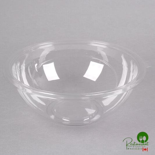 Fineline 5160-CL Super Bowl 160 oz. Clear PET Plastic Bowl - 25/Case