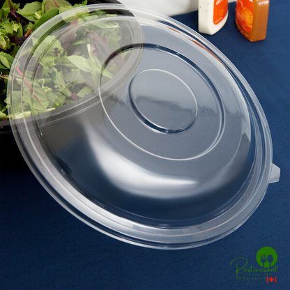 Fineline 5320-L Super Bowl Clear PET Plastic Dome Lid for 320 oz. Bowls - 25/Case