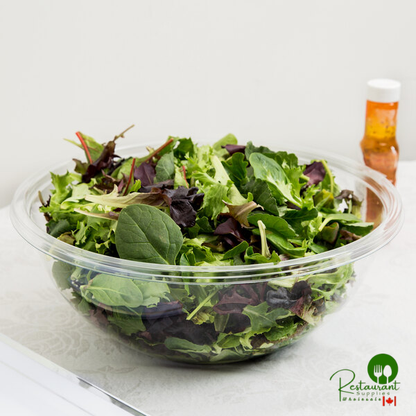 Fineline 5320-CL Super Bowl 320 oz. Clear PET Plastic Bowl - 25/Case