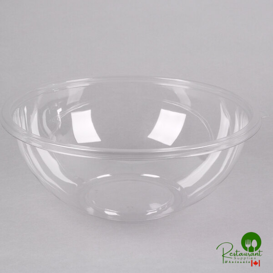 Fineline 5320-CL Super Bowl 320 oz. Clear PET Plastic Bowl - 25/Case